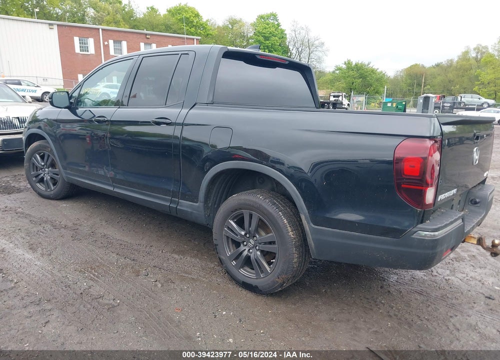 2017 HONDA RIDGELINE SPORT VIN: 5FPYK3F1XHB011137