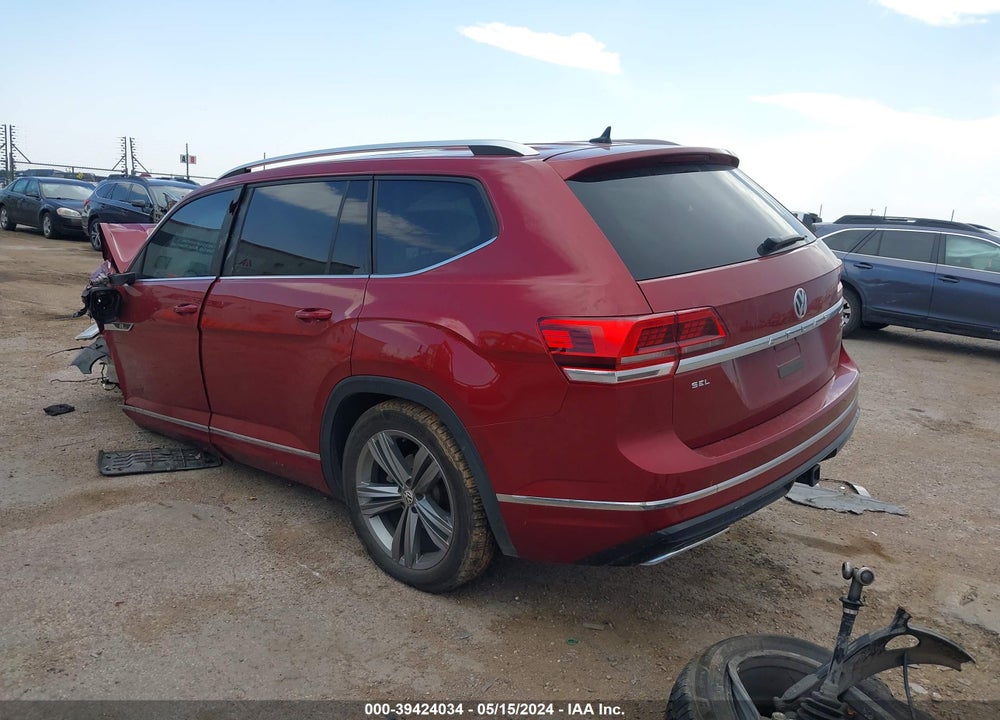2019 VOLKSWAGEN ATLAS 3.6L V6 SEL R-LINE VIN: 1V2RR2CA3KC525888
