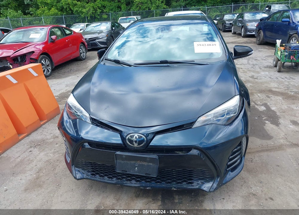 2017 TOYOTA COROLLA SE VIN: 2T1BURHE9HC803599