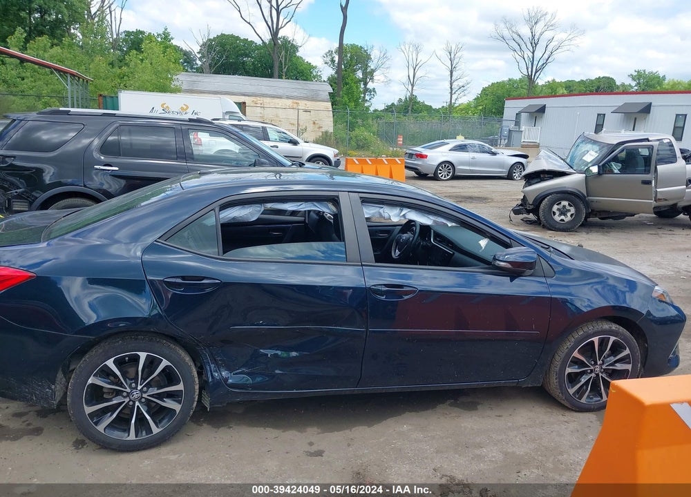 2017 TOYOTA COROLLA SE VIN: 2T1BURHE9HC803599