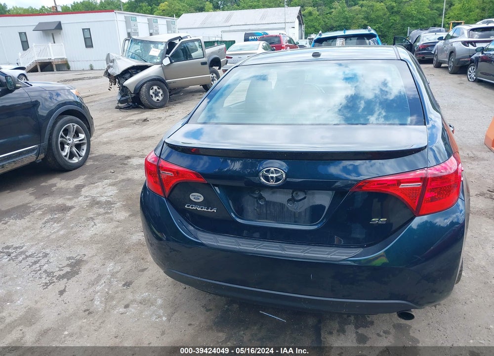 2017 TOYOTA COROLLA SE VIN: 2T1BURHE9HC803599