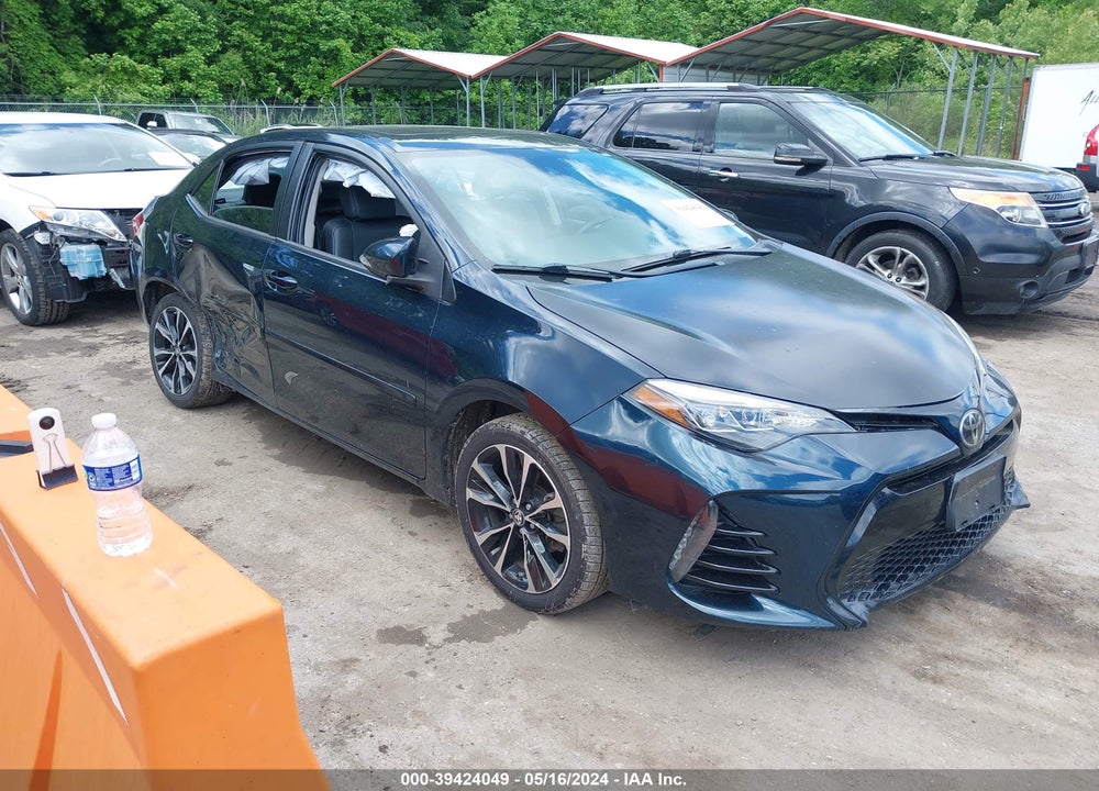 2017 TOYOTA COROLLA SE VIN: 2T1BURHE9HC803599