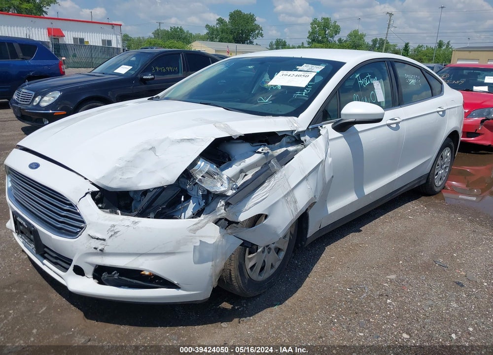 2014 FORD FUSION S VIN: 3FA6P0G77ER307820