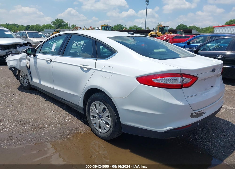 2014 FORD FUSION S VIN: 3FA6P0G77ER307820