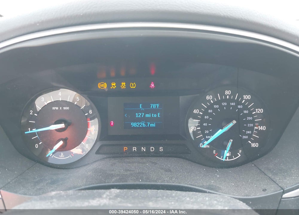 2014 FORD FUSION S VIN: 3FA6P0G77ER307820