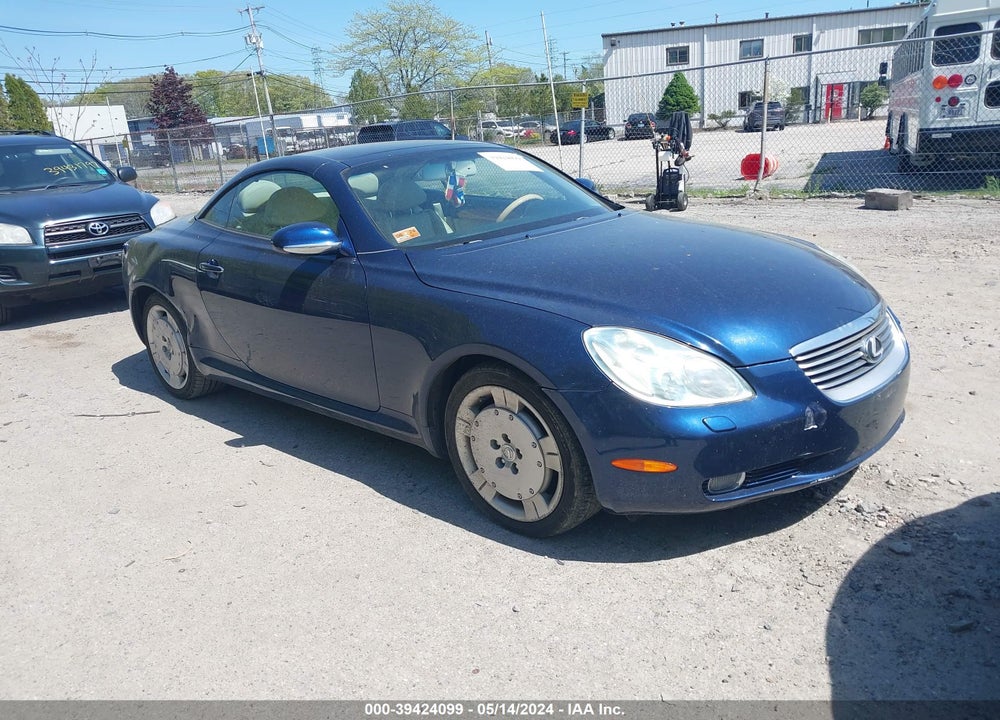 2002 LEXUS SC 430 VIN: JTHFN48Y020010767