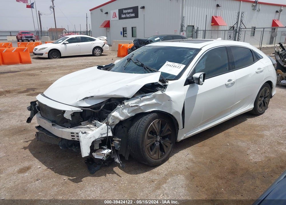 2018 HONDA CIVIC EX VIN: SHHFK7H53JU204239