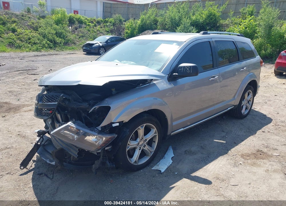 2017 DODGE JOURNEY CROSSROAD AWD VIN: 3C4PDDGG0HT502339