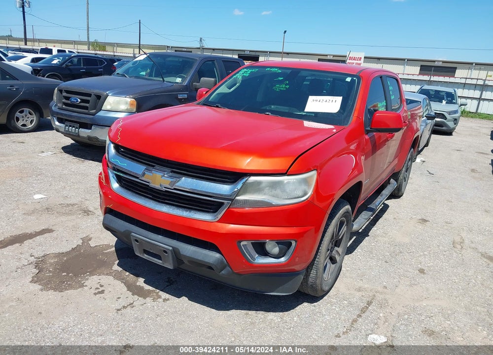 2016 CHEVROLET COLORADO LT VIN: 1GCGSCEA8G1327617