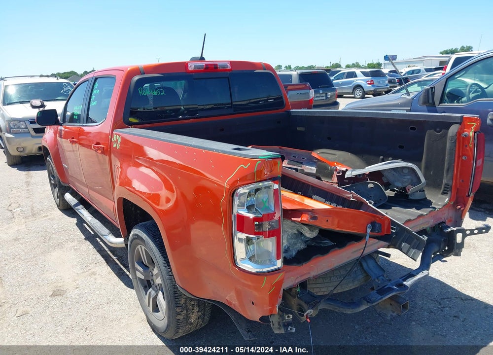 2016 CHEVROLET COLORADO LT VIN: 1GCGSCEA8G1327617