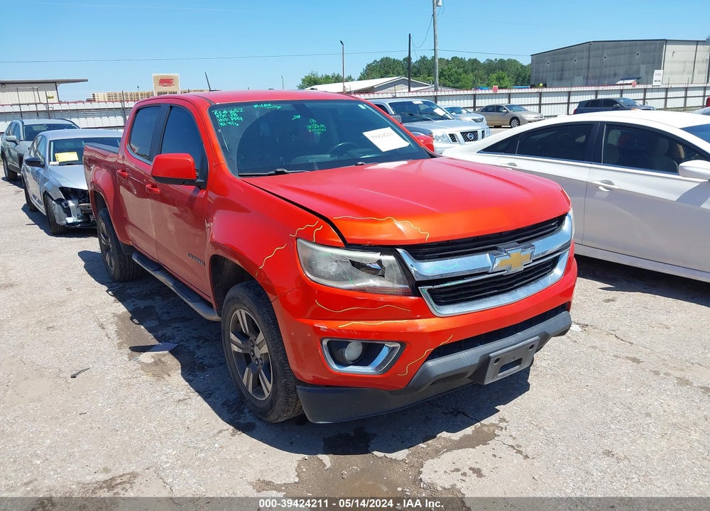 2016 CHEVROLET COLORADO LT VIN: 1GCGSCEA8G1327617