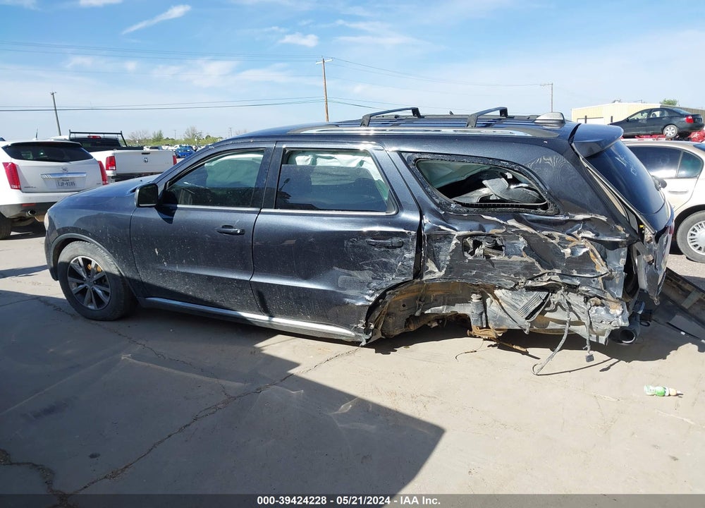 2016 DODGE DURANGO LIMITED VIN: 1C4RDJDG2GC433126