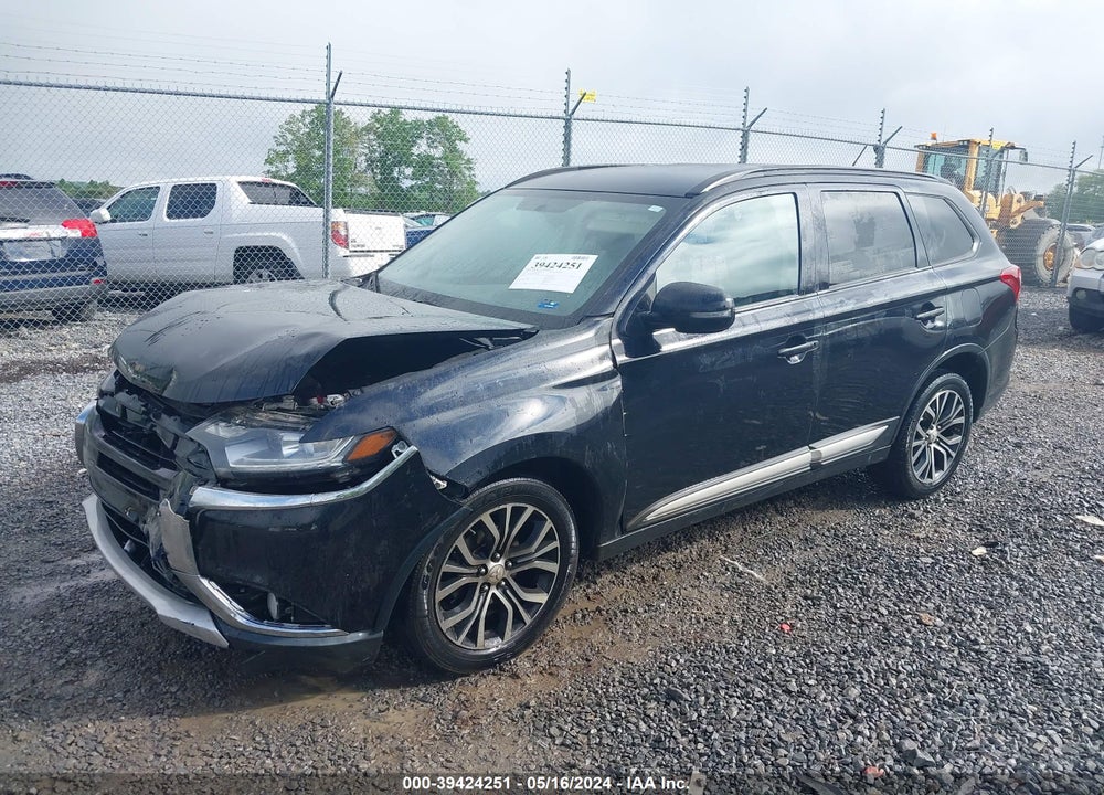 2016 MITSUBISHI OUTLANDER SEL VIN: JA4AZ3A33GZ008288