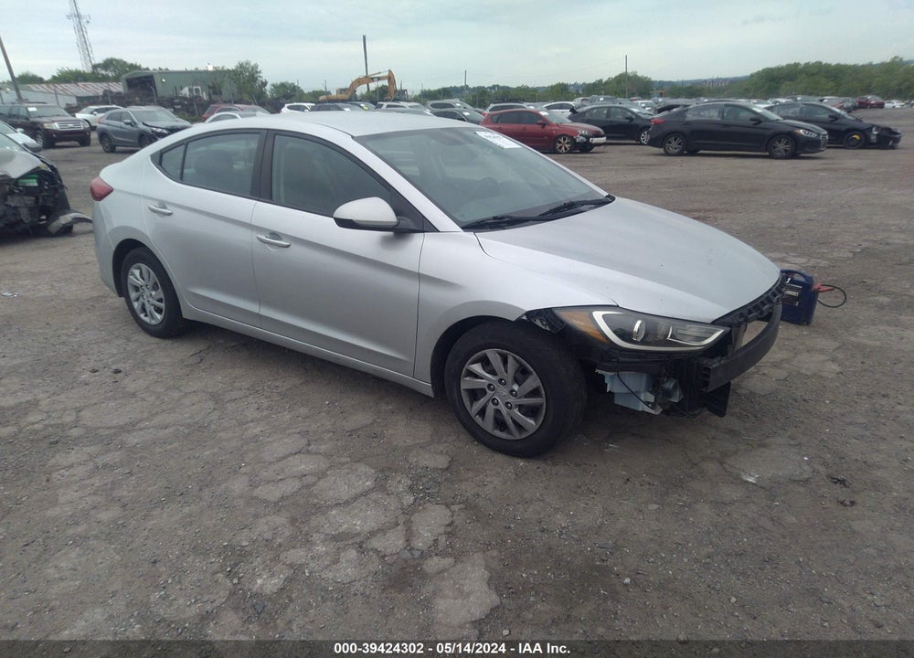 2017 HYUNDAI ELANTRA SE VIN: 5NPD74LF6HH176151