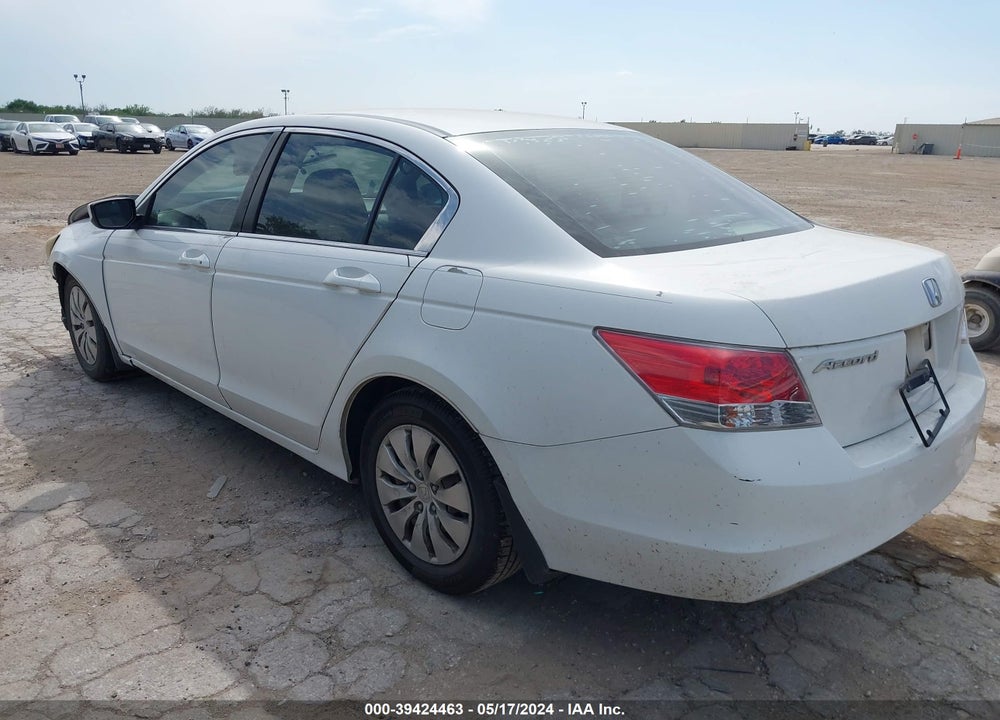 2010 HONDA ACCORD 2.4 LX VIN: 1HGCP2F36AA049111