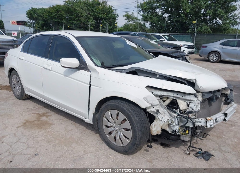 2010 HONDA ACCORD 2.4 LX VIN: 1HGCP2F36AA049111