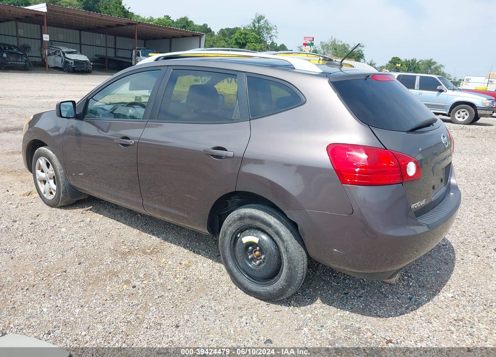 2008 NISSAN ROGUE SL VIN: JN8AS58V78W409248