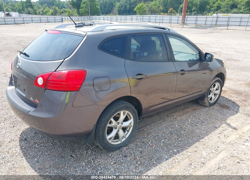2008 NISSAN ROGUE SL VIN: JN8AS58V78W409248