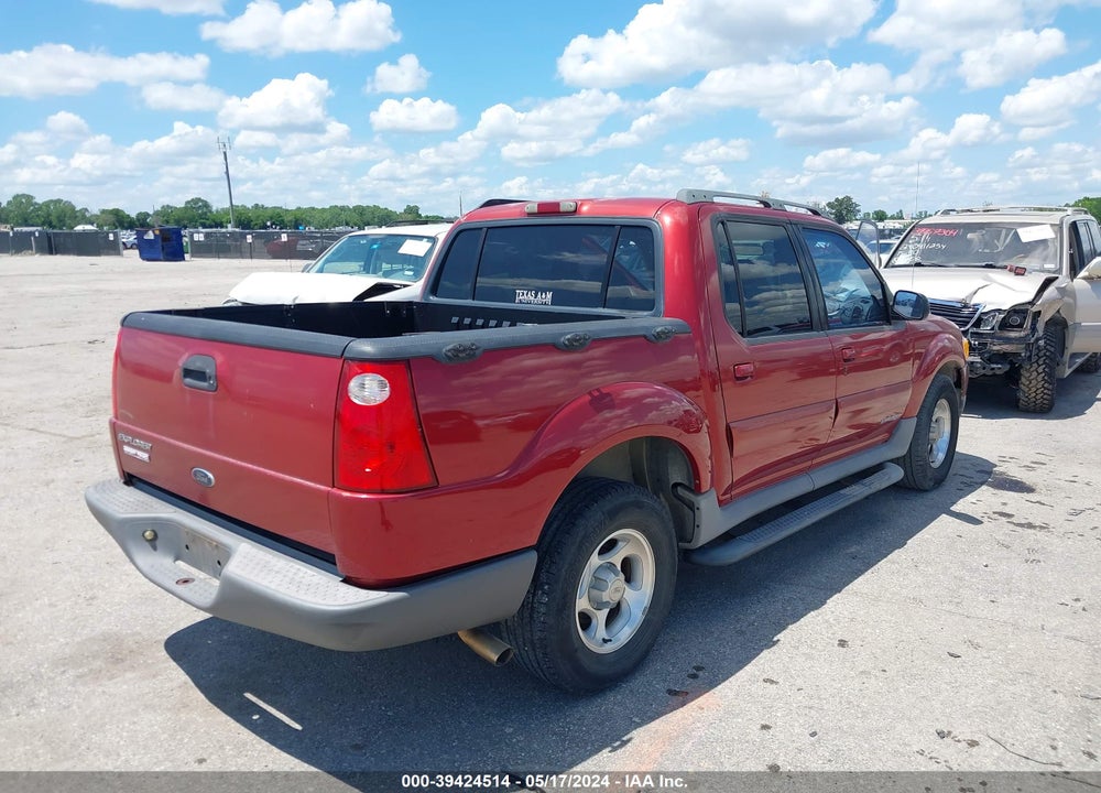 2002 FORD EXPLORER SPORT TRAC VIN: 1FMZU67E72UB86367