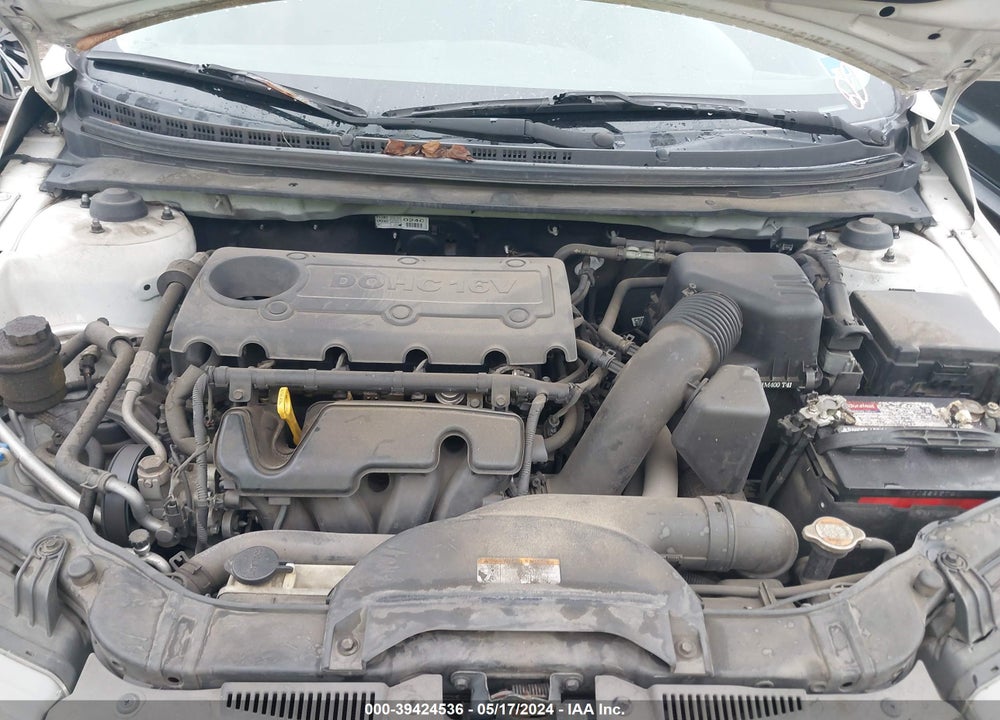 2011 KIA FORTE EX VIN: KNAFU4A20B5381230