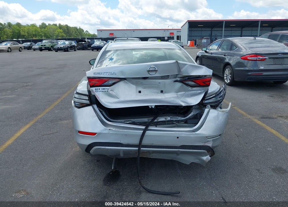 2021 NISSAN SENTRA S XTRONIC CVT VIN: 3N1AB8BV6MY285565