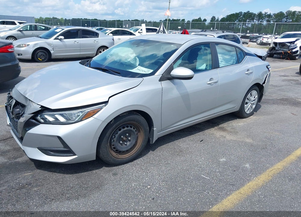 2021 NISSAN SENTRA S XTRONIC CVT VIN: 3N1AB8BV6MY285565