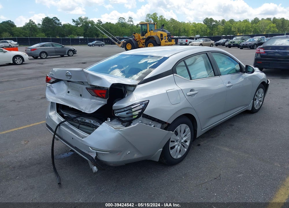 2021 NISSAN SENTRA S XTRONIC CVT VIN: 3N1AB8BV6MY285565