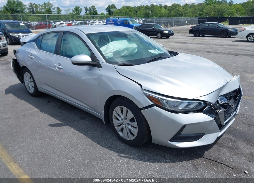 2021 NISSAN SENTRA S XTRONIC CVT VIN: 3N1AB8BV6MY285565