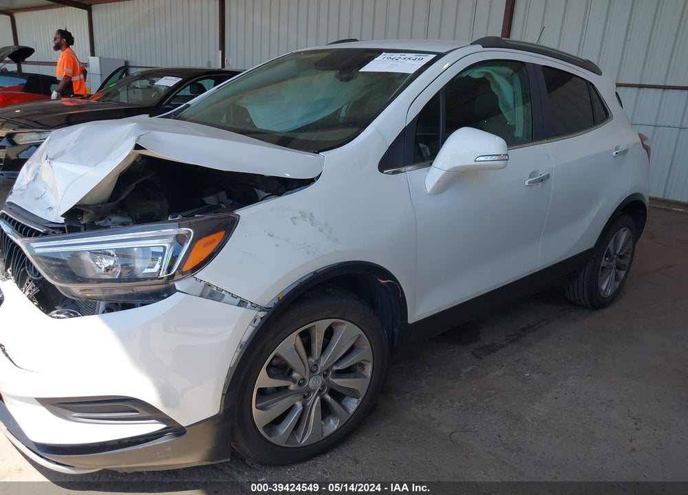 2019 BUICK ENCORE FWD PREFERRED VIN: KL4CJASB5KB911540