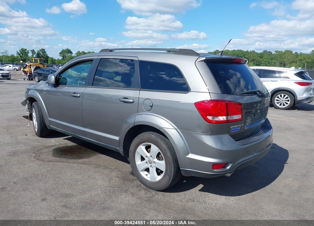 2012 DODGE JOURNEY SXT VIN: 3C4PDCBG9CT199667