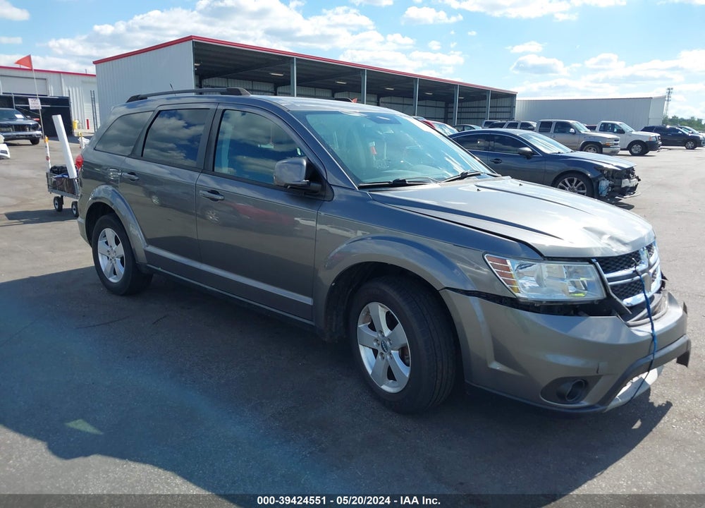 2012 DODGE JOURNEY SXT VIN: 3C4PDCBG9CT199667