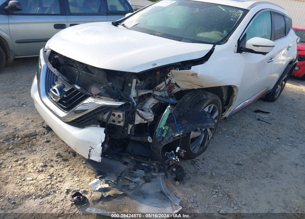 2017 NISSAN MURANO PLATINUM VIN: 5N1AZ2MG4HN171647