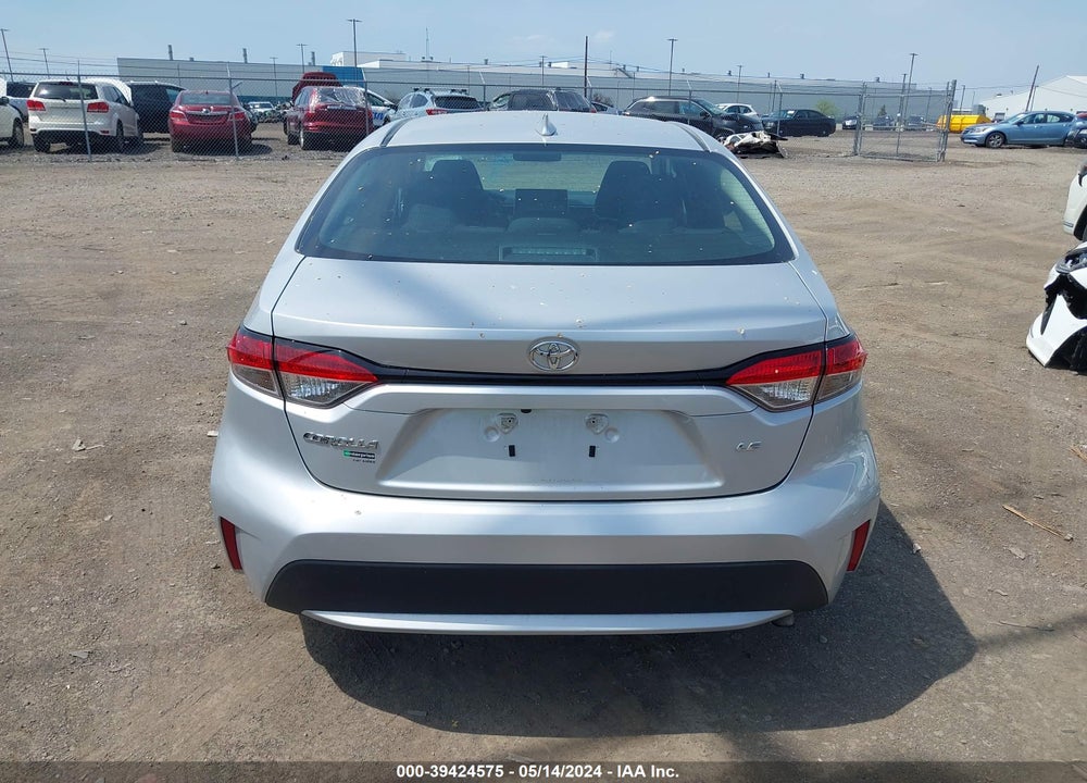 2021 TOYOTA COROLLA LE VIN: 5YFEPMAE2MP257627