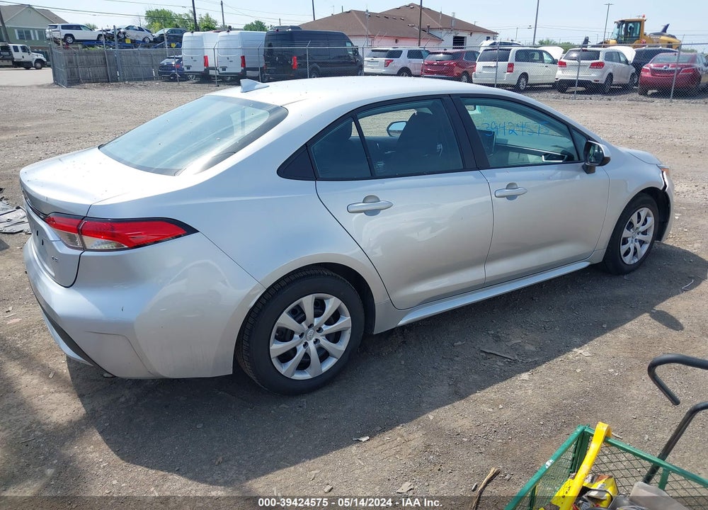2021 TOYOTA COROLLA LE VIN: 5YFEPMAE2MP257627