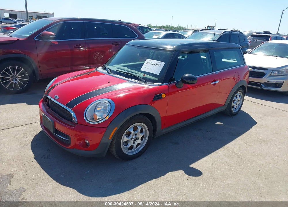 2013 MINI CLUBMAN COOPER VIN: WMWZF3C54DT489843