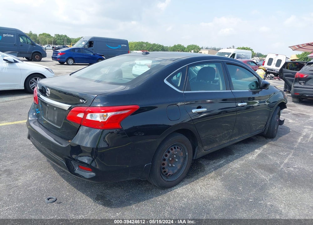 2017 NISSAN SENTRA SV VIN: 3N1AB7AP0HY302234
