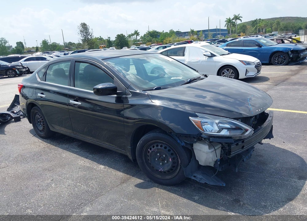 2017 NISSAN SENTRA SV VIN: 3N1AB7AP0HY302234