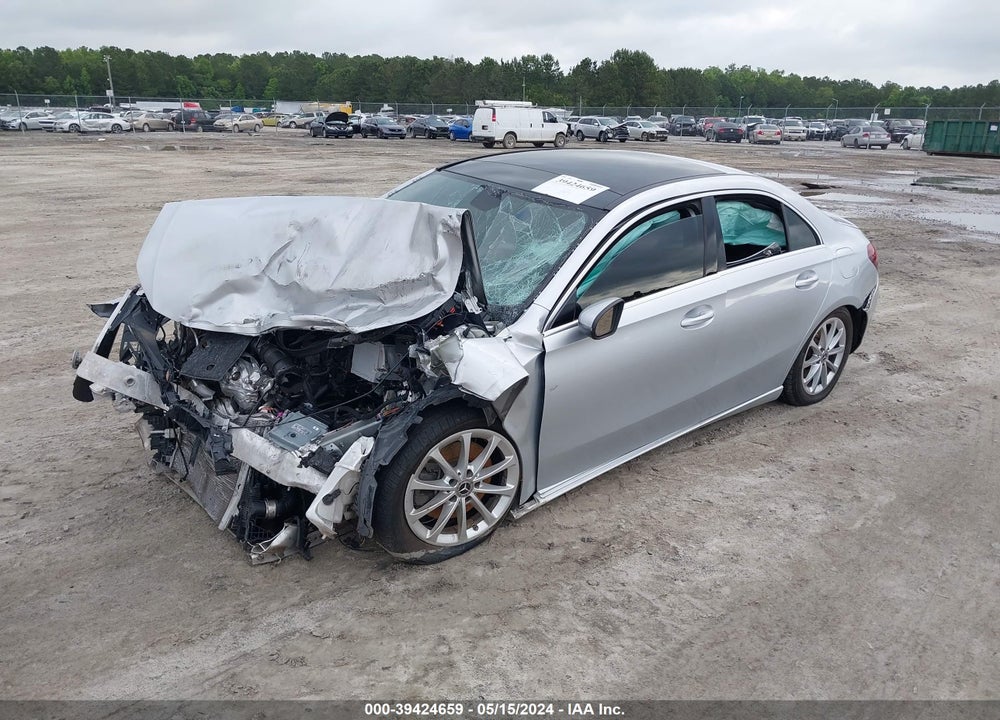 2020 MERCEDES-BENZ A 220 VIN: W1K3G4EB9LJ203449