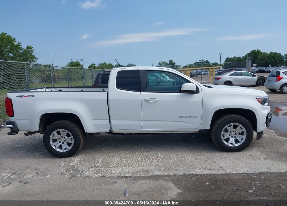 2022 CHEVROLET COLORADO 4WD LONG BOX LT VIN: 1GCHTCEN7N1152889