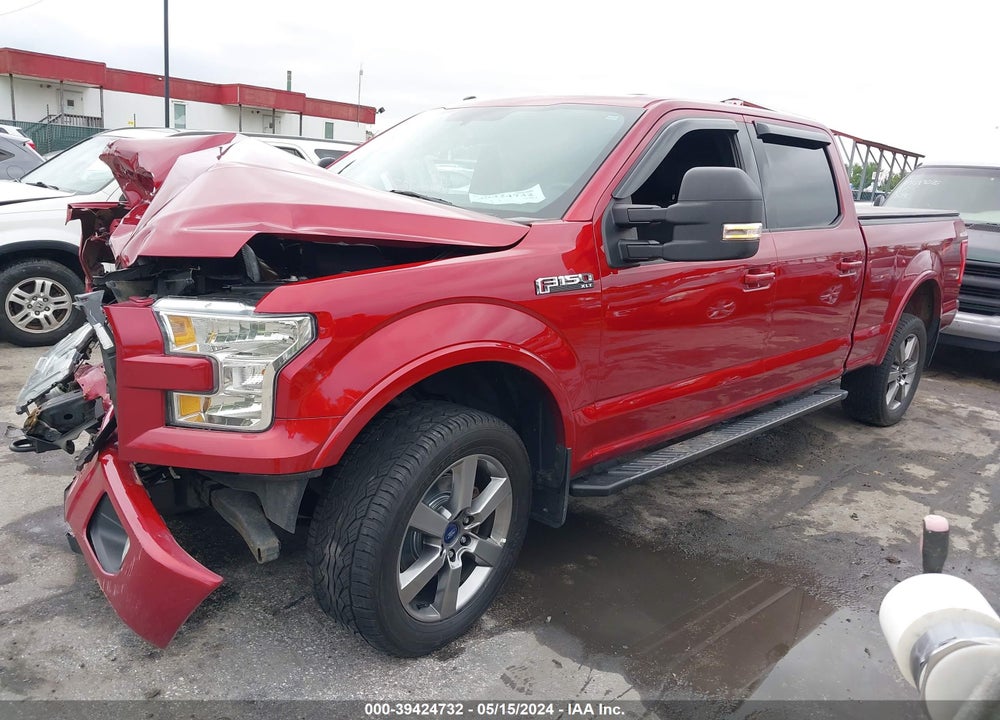 2016 FORD F-150 XLT VIN: 1FTFW1EF0GFC40099