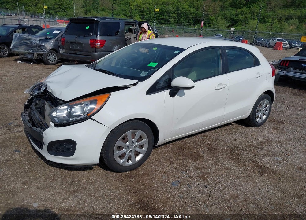 2013 KIA RIO LX VIN: KNADM5A38D6228839