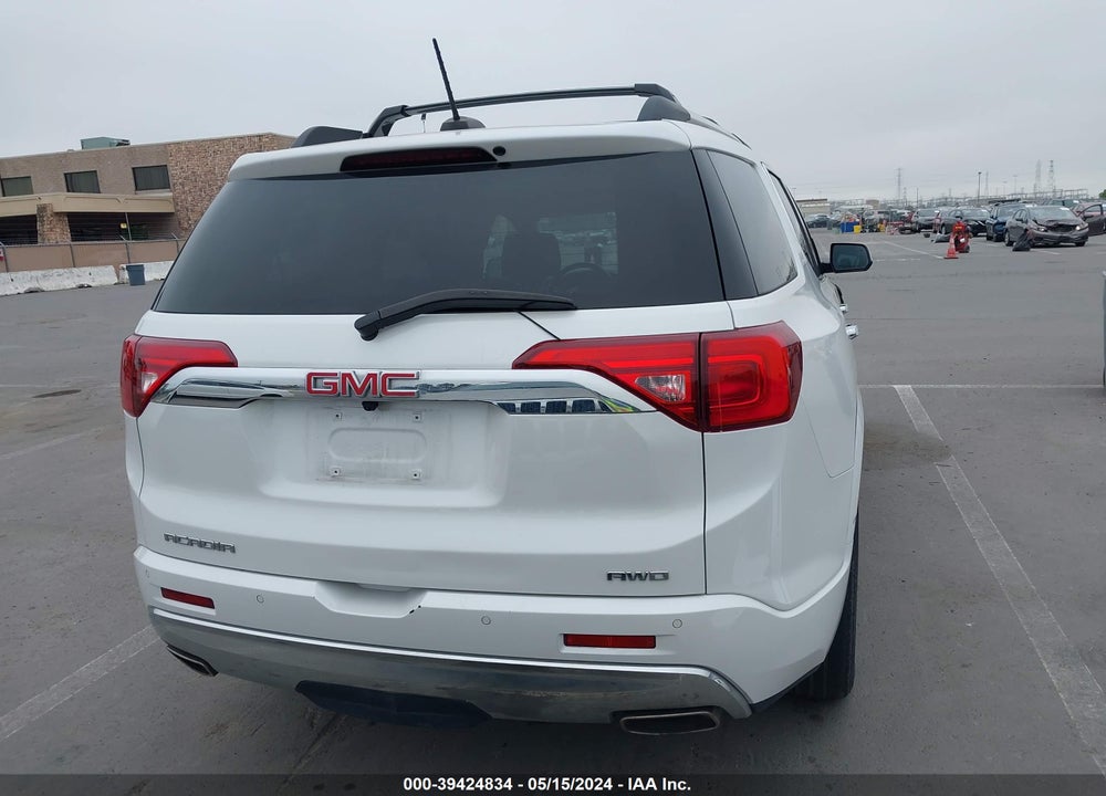 2017 GMC ACADIA DENALI VIN: 1GKKNXLSXHZ222542