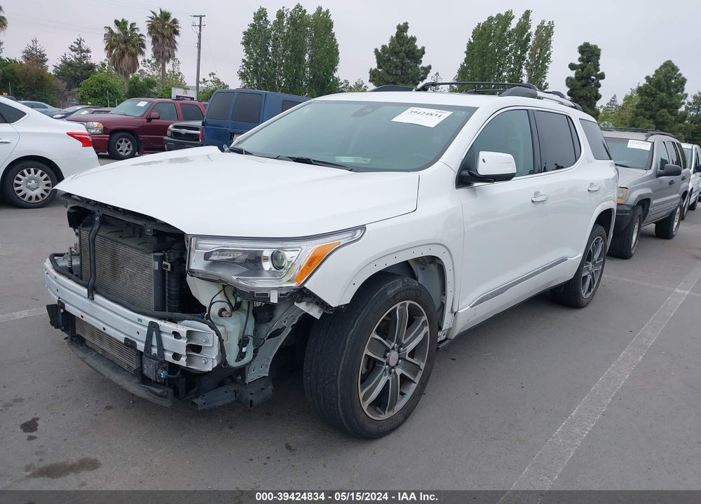 2017 GMC ACADIA DENALI VIN: 1GKKNXLSXHZ222542