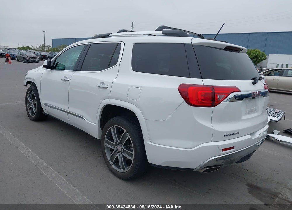 2017 GMC ACADIA DENALI VIN: 1GKKNXLSXHZ222542