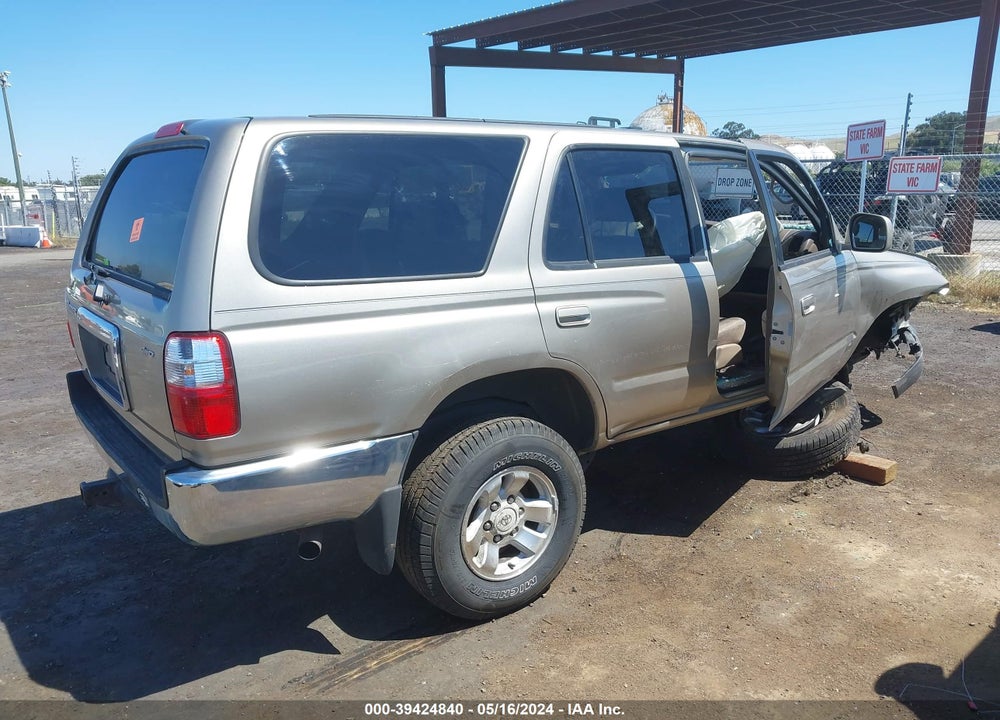 2002 TOYOTA 4RUNNER SR5 V6 VIN: JT3HN86RX20375636
