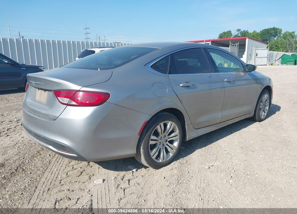 2016 CHRYSLER 200 LIMITED VIN: 1C3CCCAB3GN108524