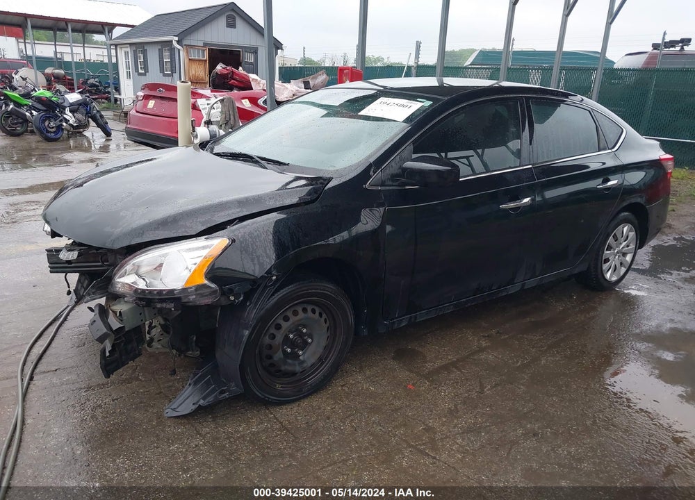 2014 NISSAN SENTRA SV VIN: 3N1AB7APXEY201276