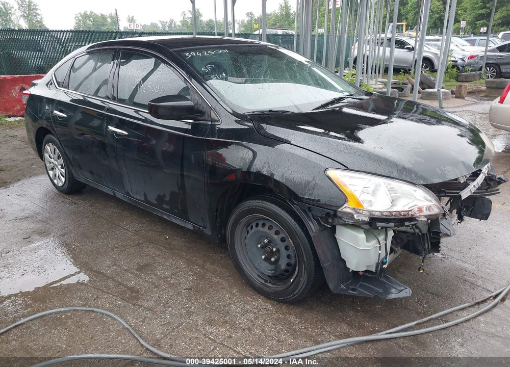 2014 NISSAN SENTRA SV VIN: 3N1AB7APXEY201276