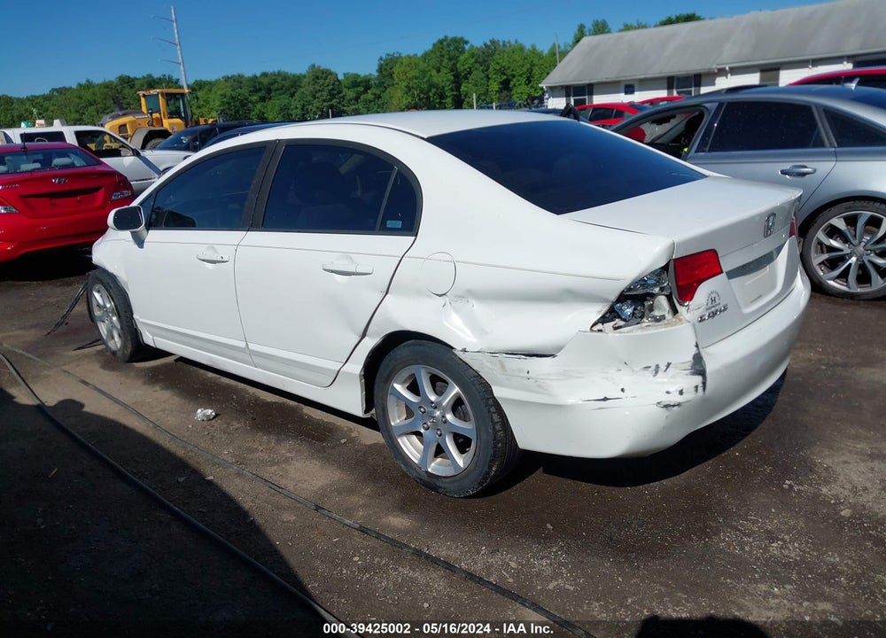 2008 HONDA CIVIC LX VIN: 1HGFA16528L051348