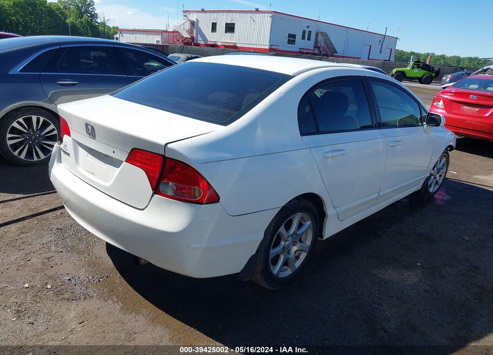 2008 HONDA CIVIC LX VIN: 1HGFA16528L051348